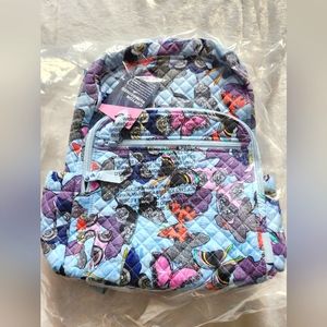 New Vera Bradley Butterfly By Campus Backpack
